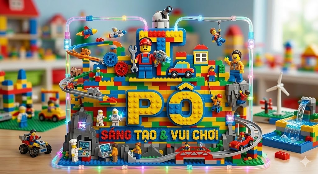 Shop Lego của Pô