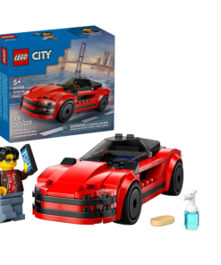 Đồ Chơi Lắp Ráp Xe Thể Thao Màu Đỏ LEGO CITY 60448 (109 chi tiết)
