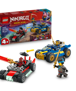 Đồ Chơi Lắp Ráp Rogue Vs. Drix: Trận Chiến Siêu Xe LEGO NINJAGO 71840